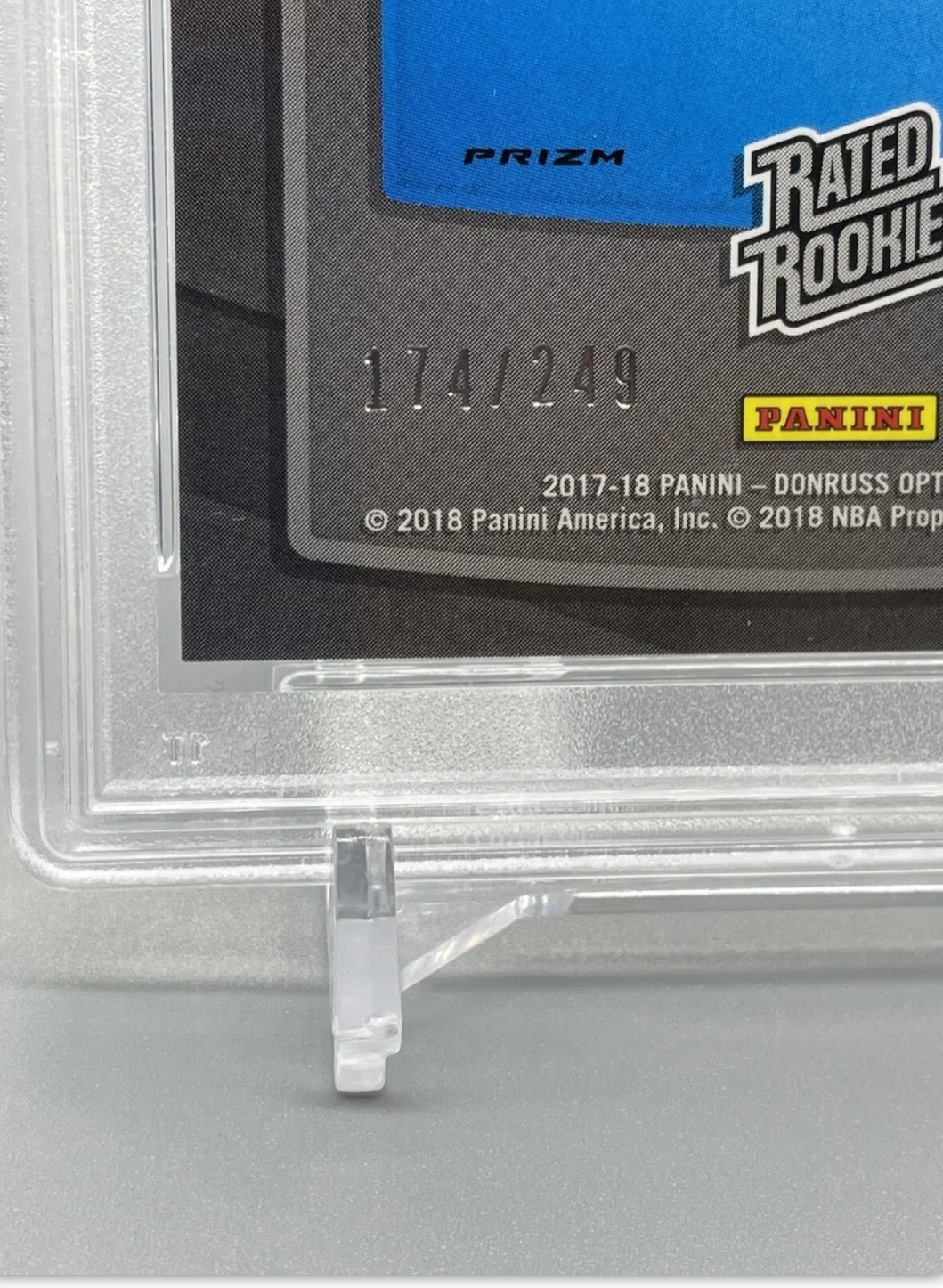 ❤️Lauri Markkanen PSA 10 GEM MINT 2017 Optic Premium Box Scope RC Rookie #/249 Pop 19!