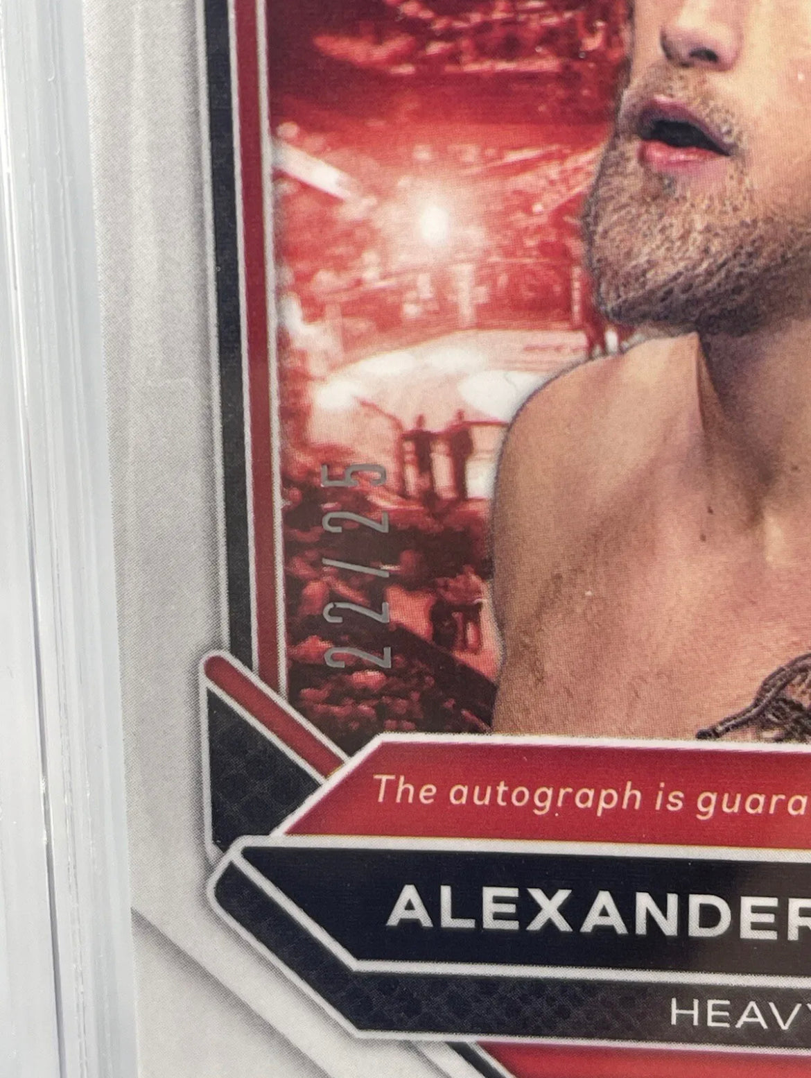 ❤️2021 Prizm 1st Edition Mojo Alexander Gustafsson SG-AGF /25 Auto 9 BGS 9.5 True Gem Mint