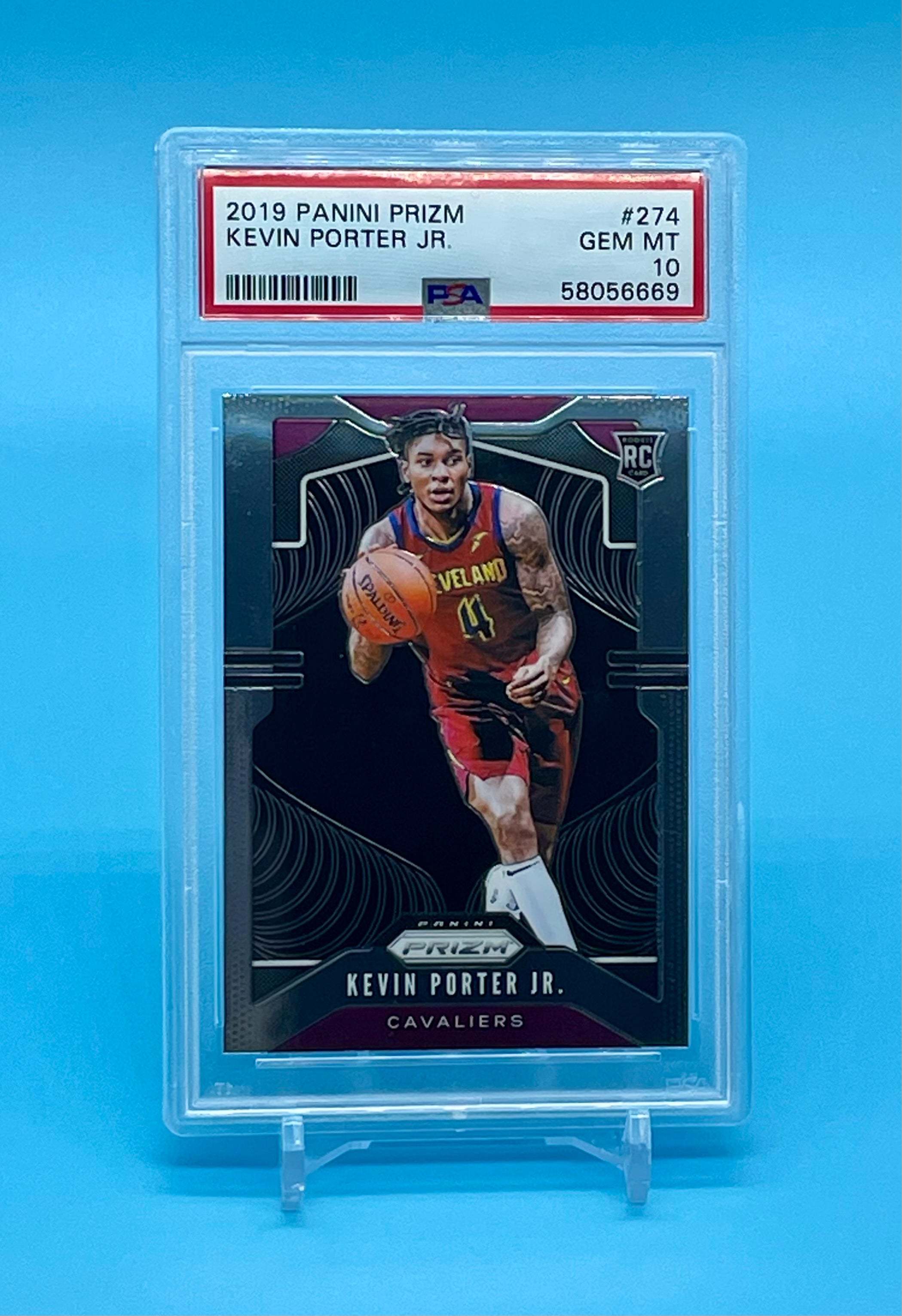 ❤️2019-20 Prizm Kevin Porter Jr Rookie RC #274 PSA 10