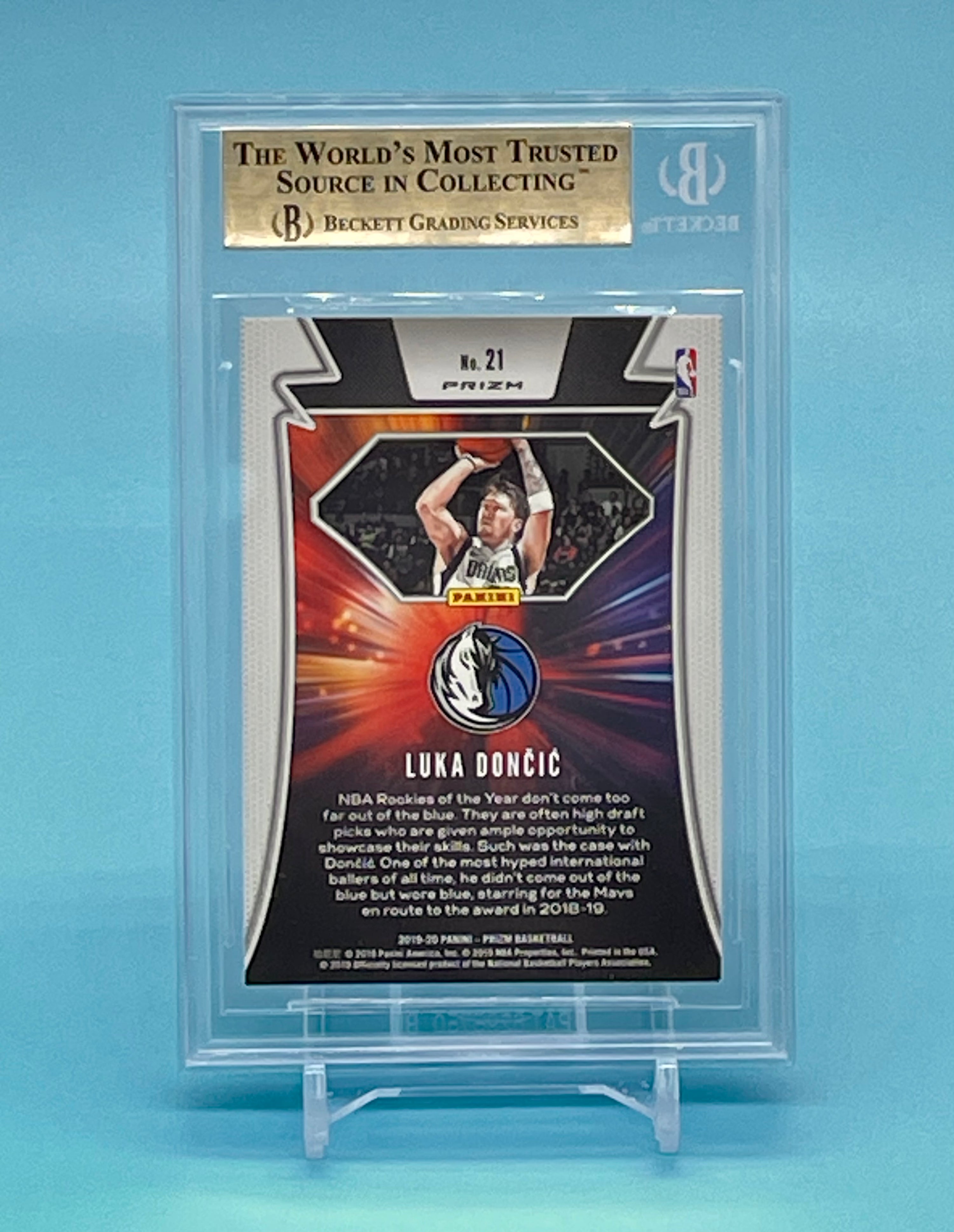 ❤️2019 Prizm Far Out Fast Break Luka Doncic #21 BGS 9.5 Gem Mint Mavericks Disco
