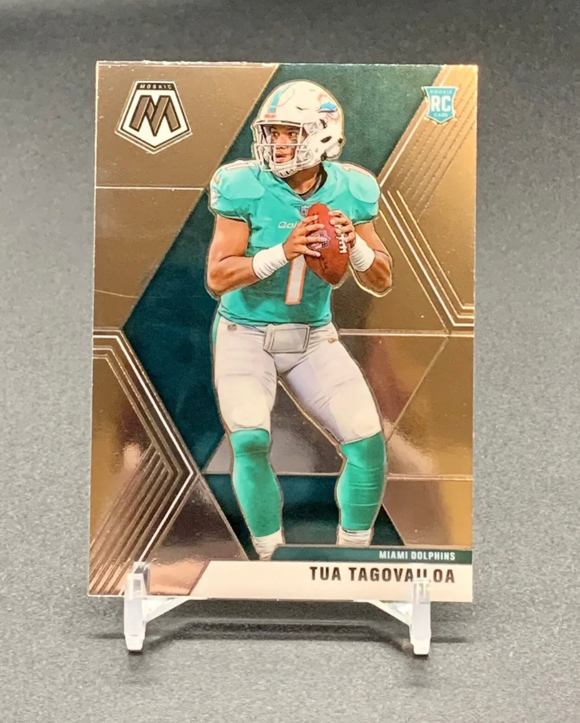 ❤️2020 Tua Tagovailoa Panini Mosaic RC Rookie #203 Miami Dolphins