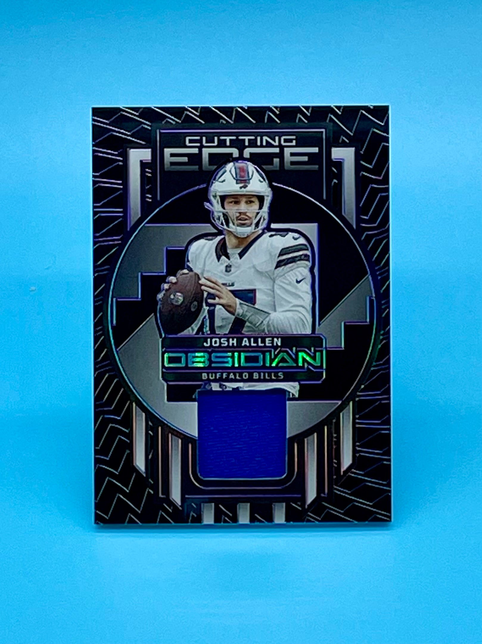 ❤️2023 Obsidian Cutting Edge Josh Allen Player Worn Patch /75 Buffalo Bills